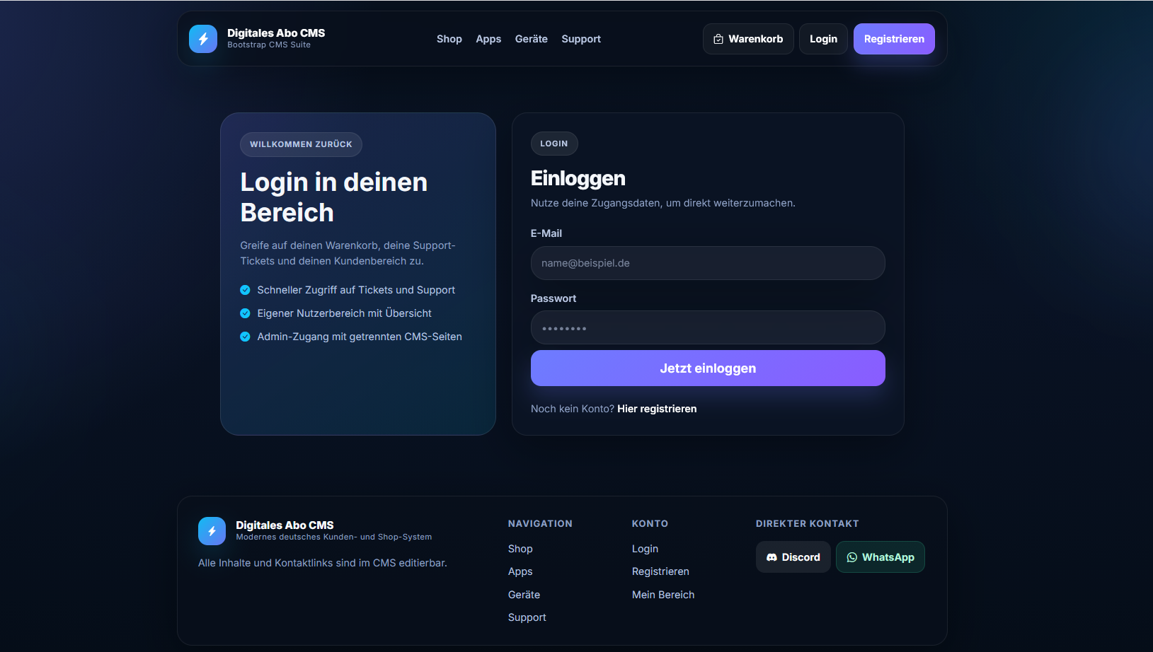 Digital Abo System Bild 3