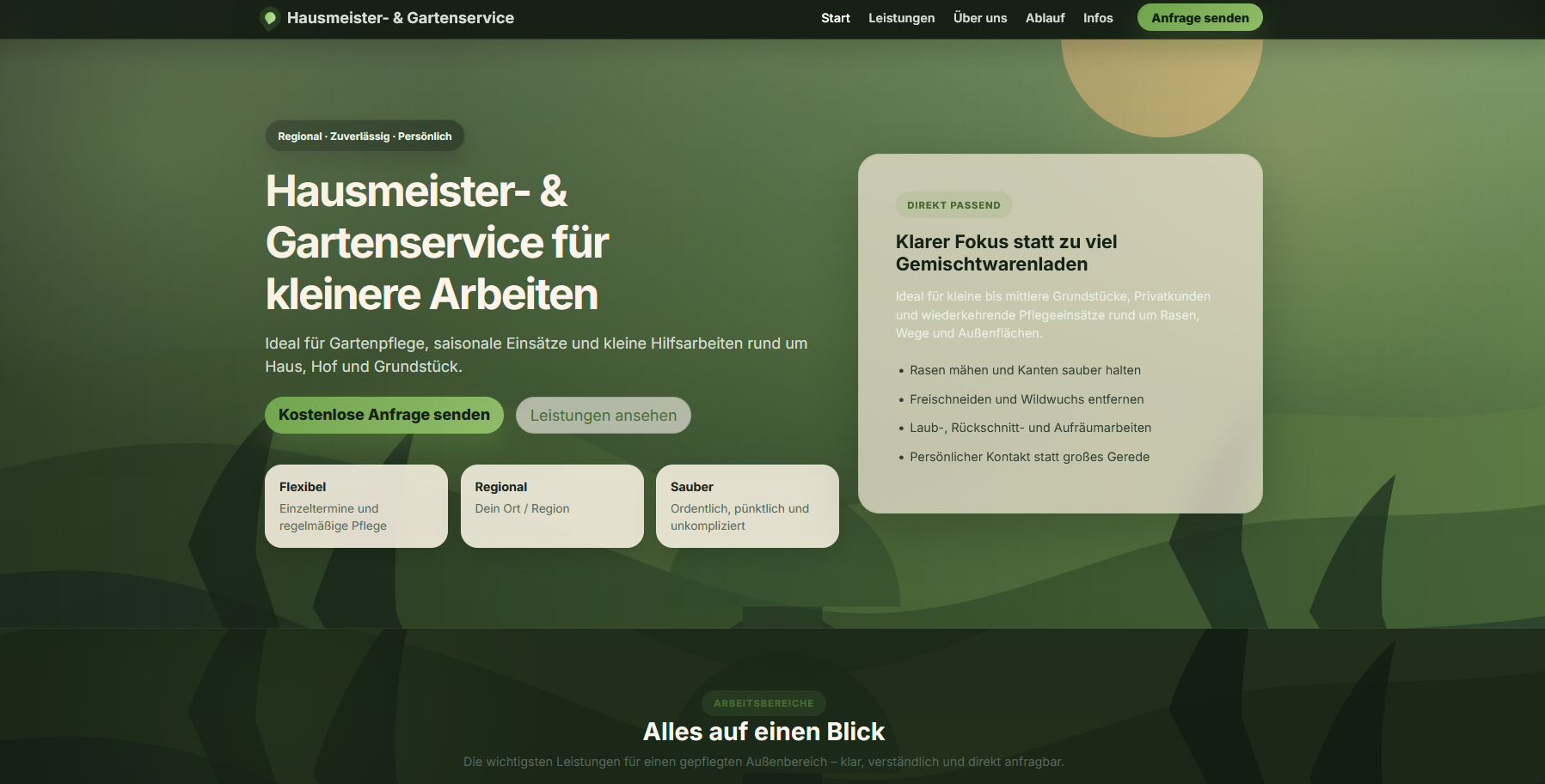 Garten Service CMS